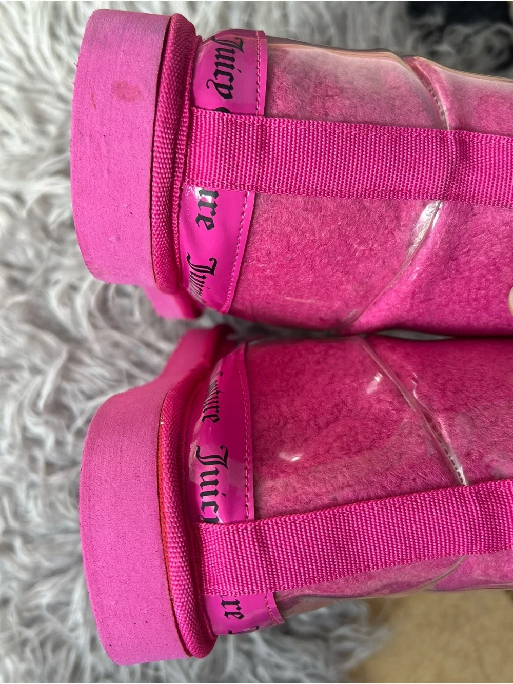 Juicy Couture "Klash" hot pink winter boots - Picture 5 of 15